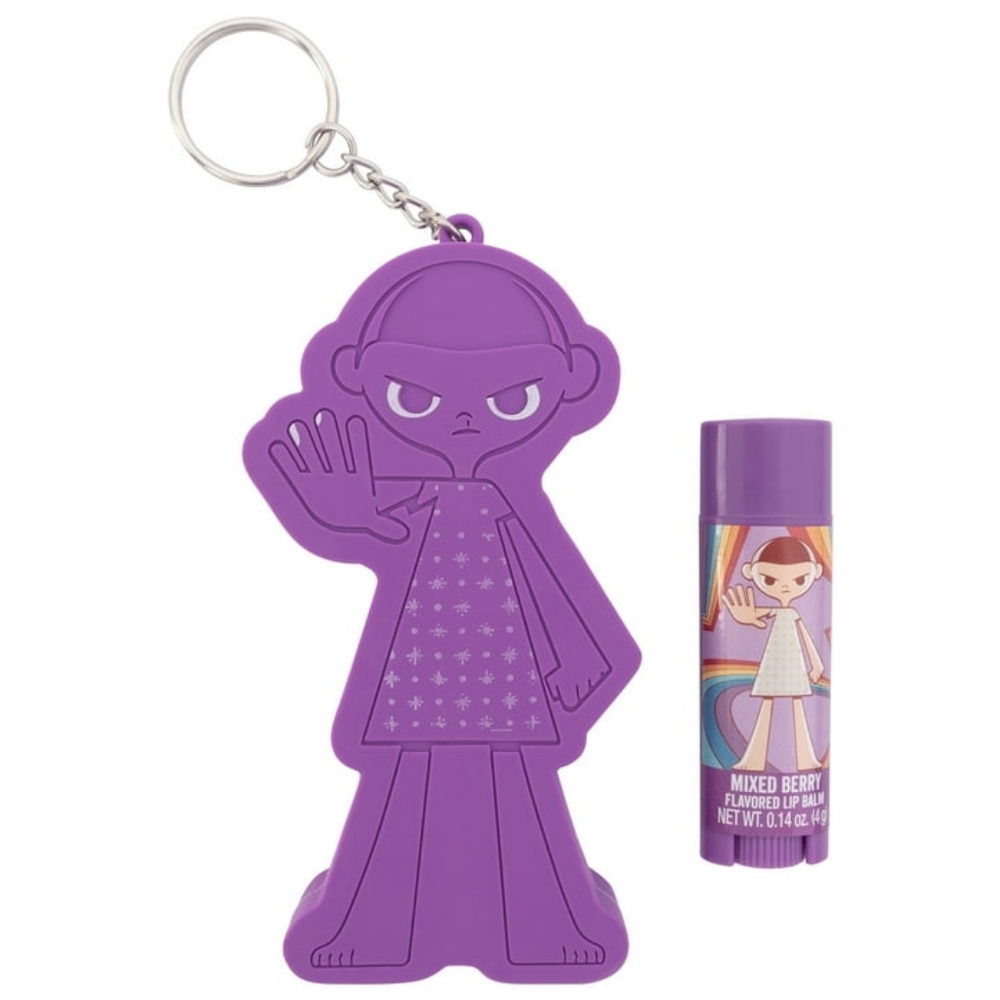 Stranger Things Lip Balm Keychain